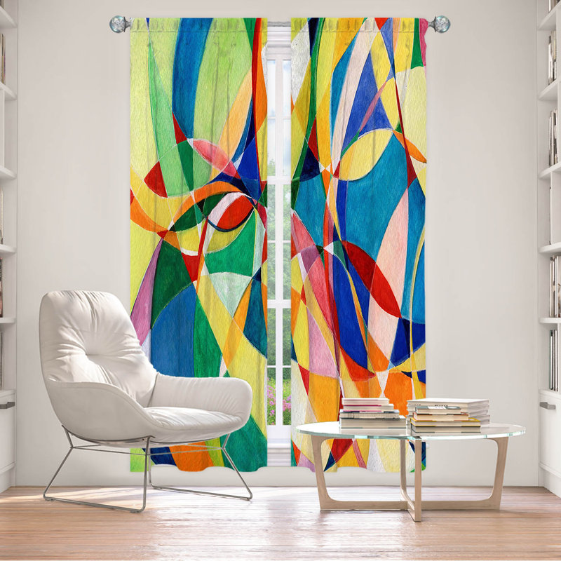 Room Darkening Curtain Pair, 20" W x 82" L