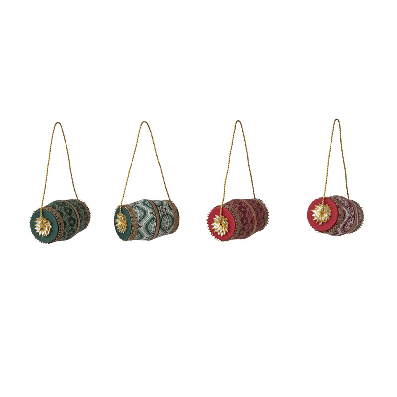 Printed Paper Barrel Shaped Gift Box