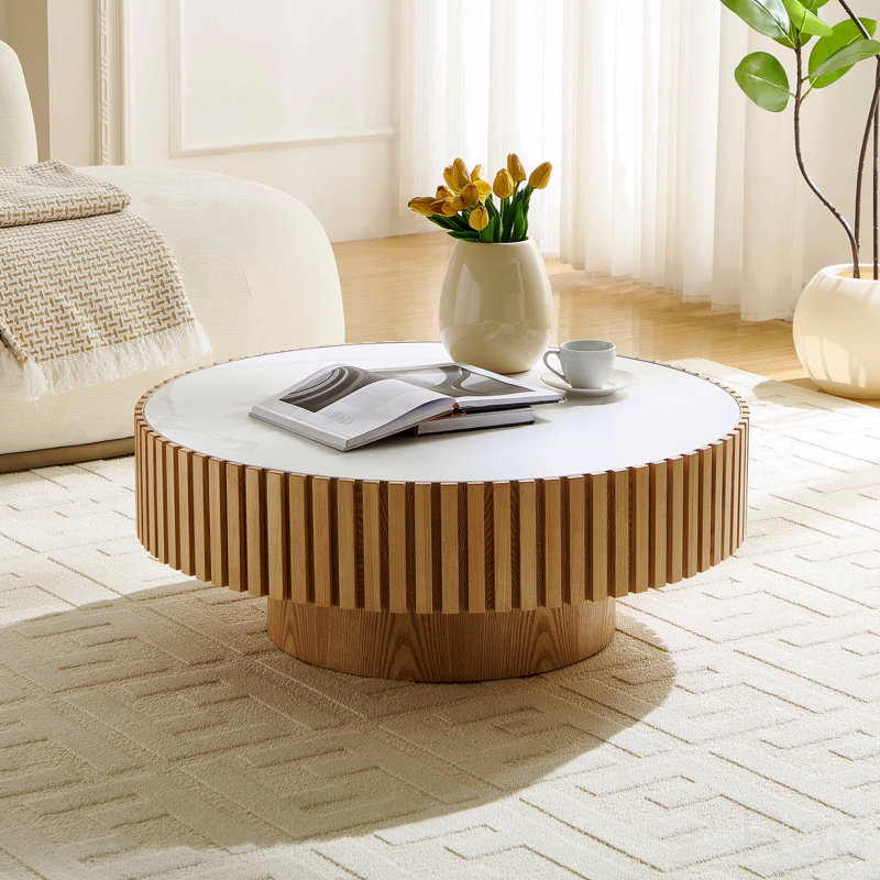 Table ronde ronde de luxe Nesting
