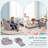 Kids Sofa, 2 In 1 Kids Fold Out Chair Convertible Sofa To Lounger-1815140243