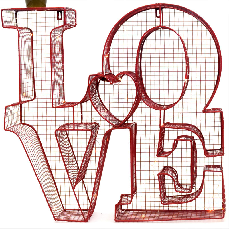 Décoration murale meuble "love"