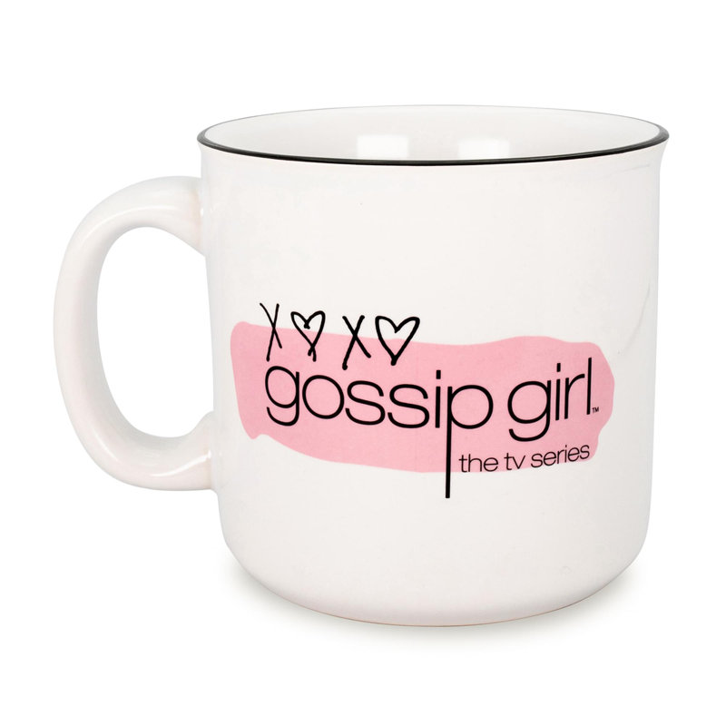 Tasse de camping en céramique «You Know You Love Me» Gossip Girl | Peut contenir 20 onces