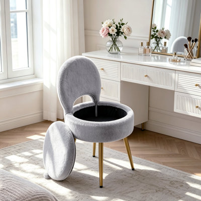 Plywood Accent Stool