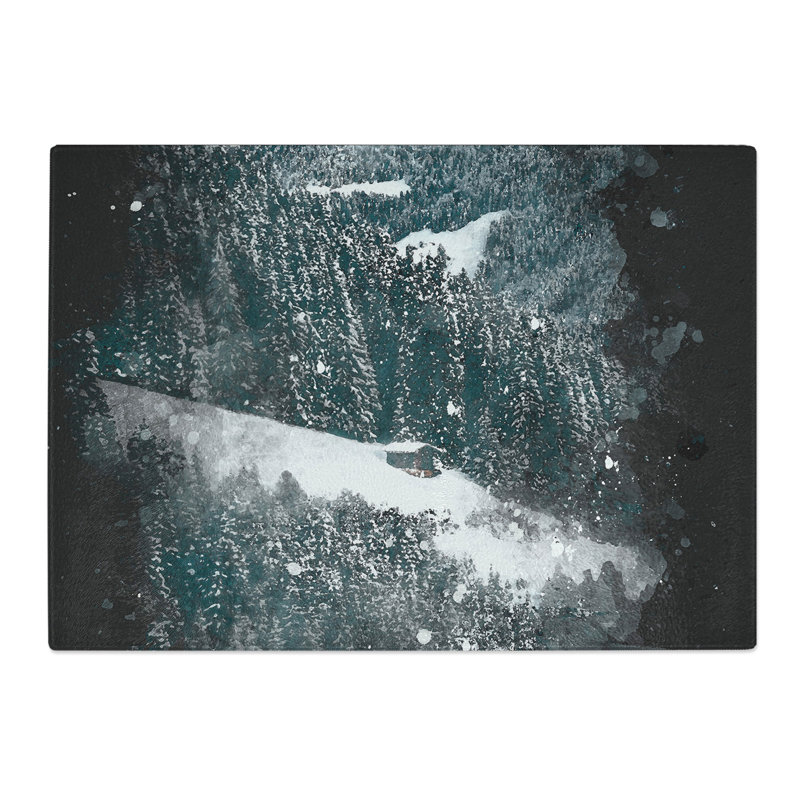Winter Forest Vol.10 Chopping Board, 28.5cm W x 39cm L
