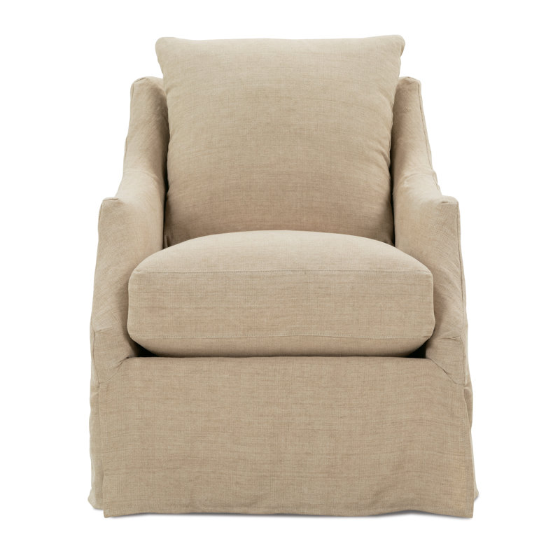 Kori Slipcovered Swivel Chair
