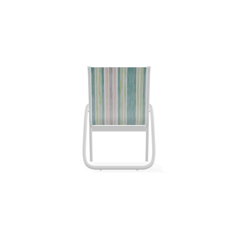 Fauteuil de patio Gardenella, Blanc texturé, Tempo