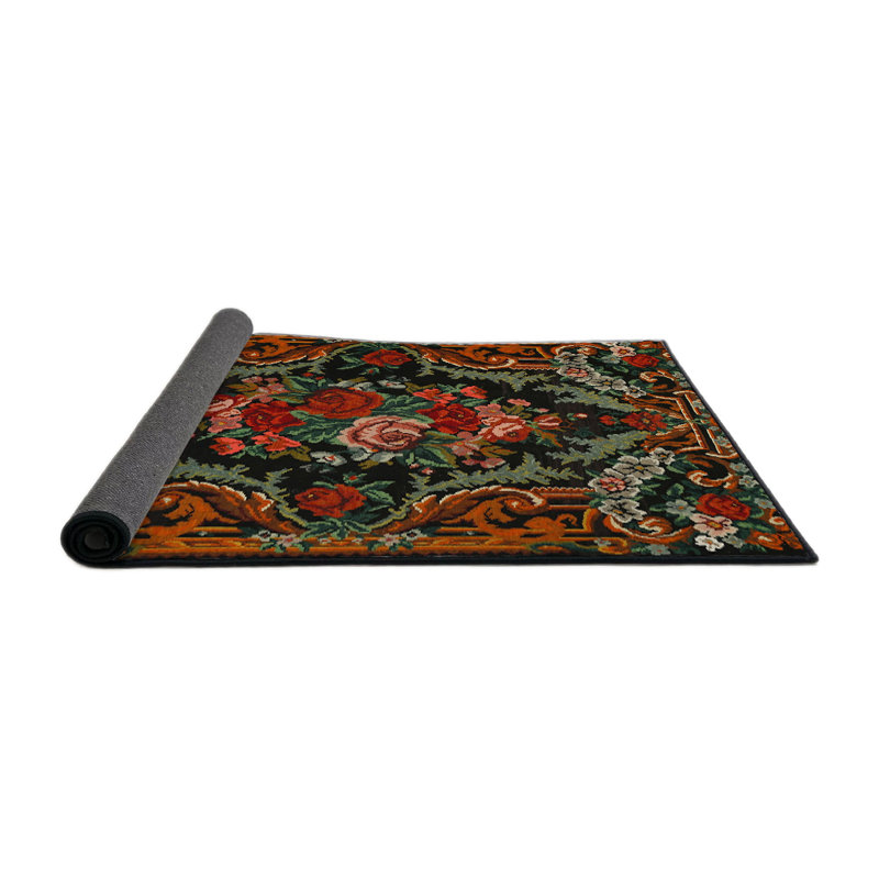 Vax Floral Indoor Rug, Round 4'