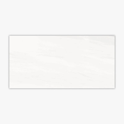 Dolomite White Polished 12x24 Porcelain Tile