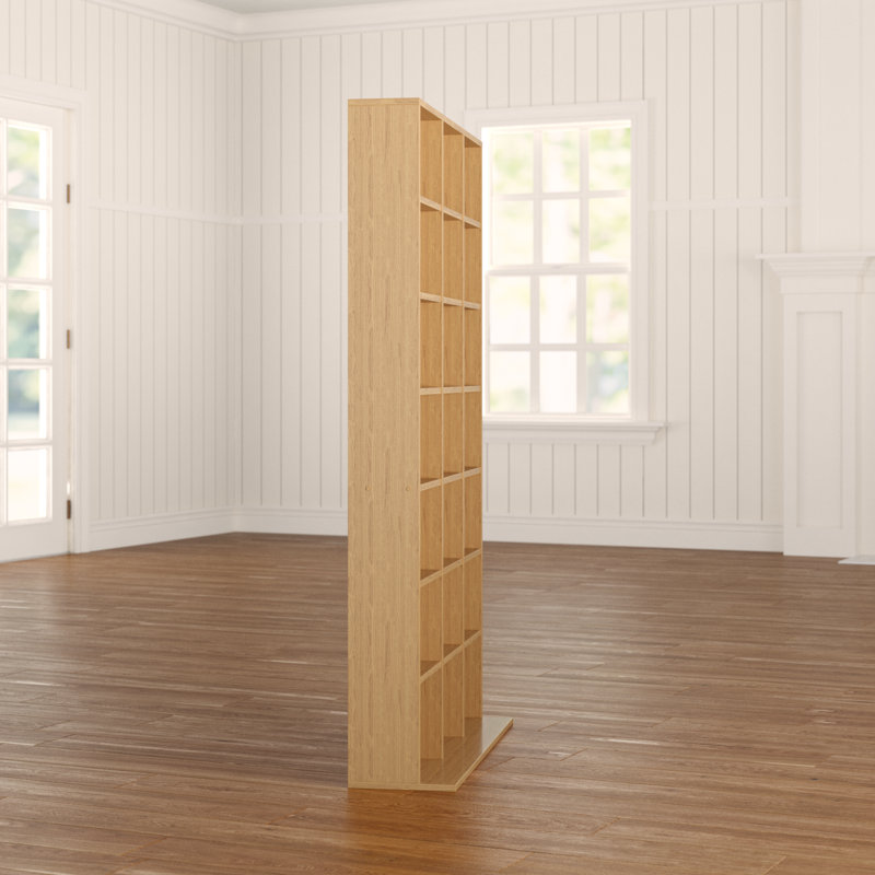 151cm H Media Shelves, Beech