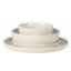  Service de table en porcelaine moderne 16 pièces pour 4 personnes Serenity