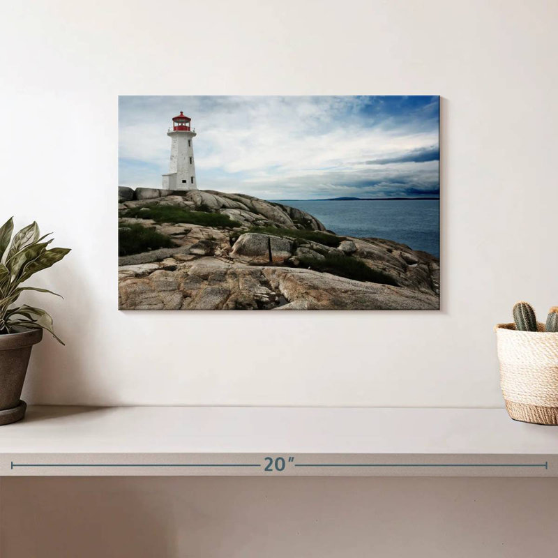 Phare Lilie à Peggy's Cove, H 8 po x l 12 po