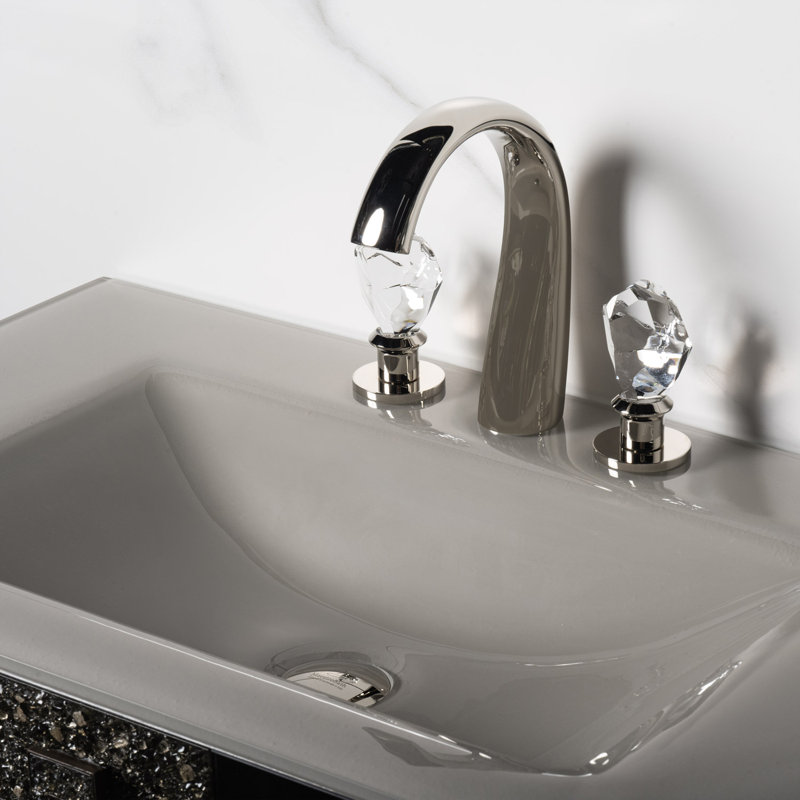 Meuble-lavabo intégré 63 po à double lavabo