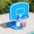2-in-1 Pool Basketball & Volleyball Game Set with Fillable Base