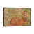 Classic Brown Wood Floater Framed