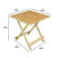 Table pliante en bambou massif-64330187