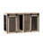 61'' W Dividable Dog Crate Furniture-1957311229