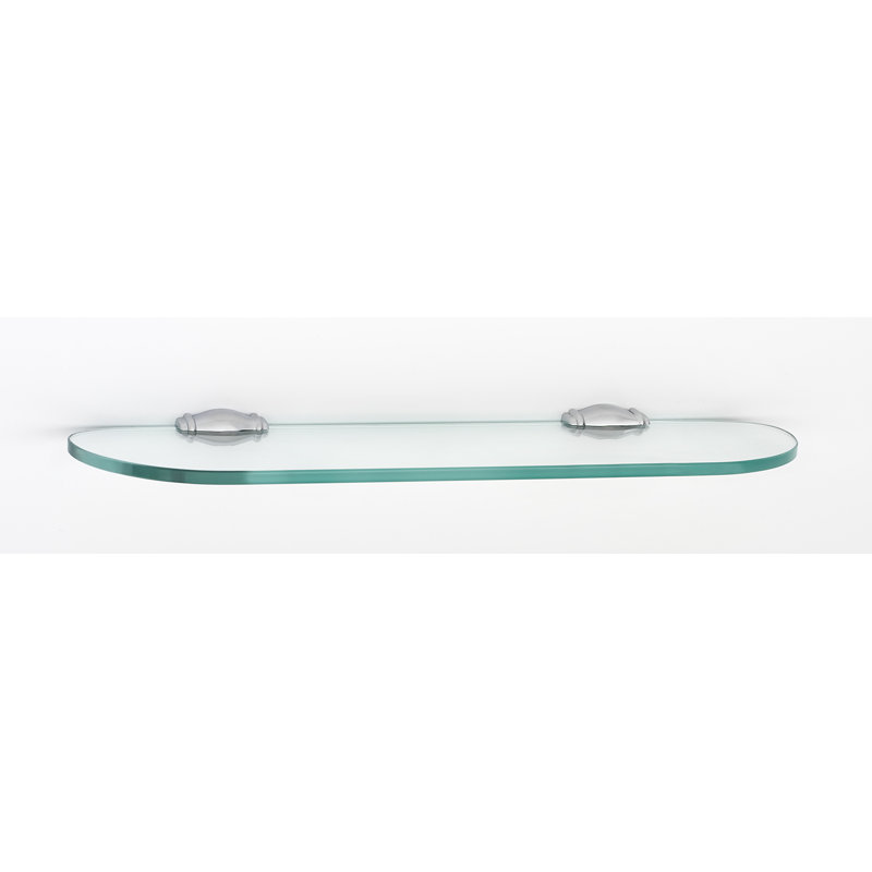 Charlies Bracket Shelf, Polished Chrome