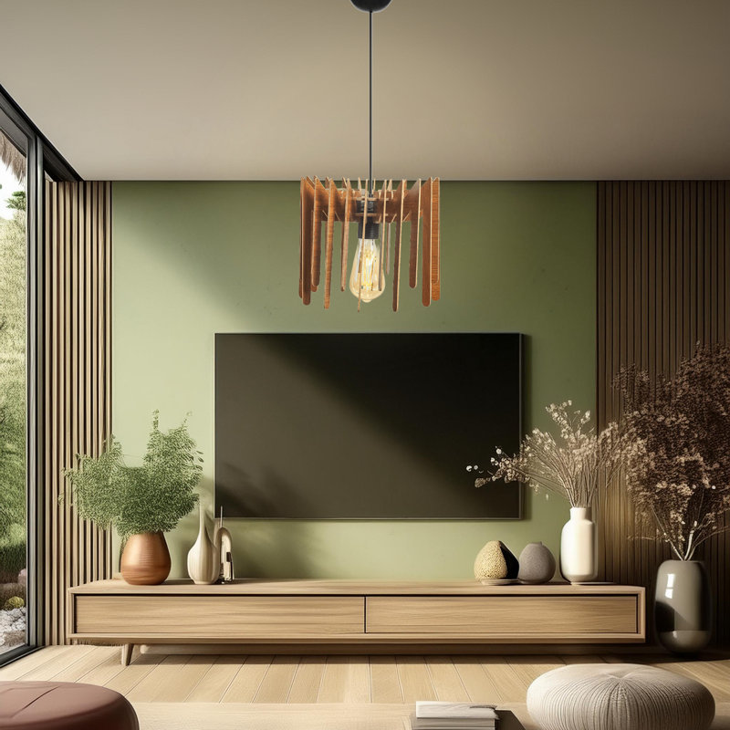 Lightbourn - Light Pendant, Walnut/Black
