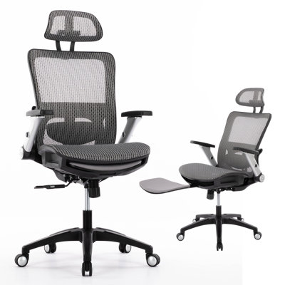 Jeel Ergonomic Mesh Office Chair,Executive High Back Computer Desk Chair with Footrest