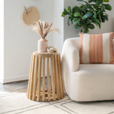Darelys Solid Wood End Table