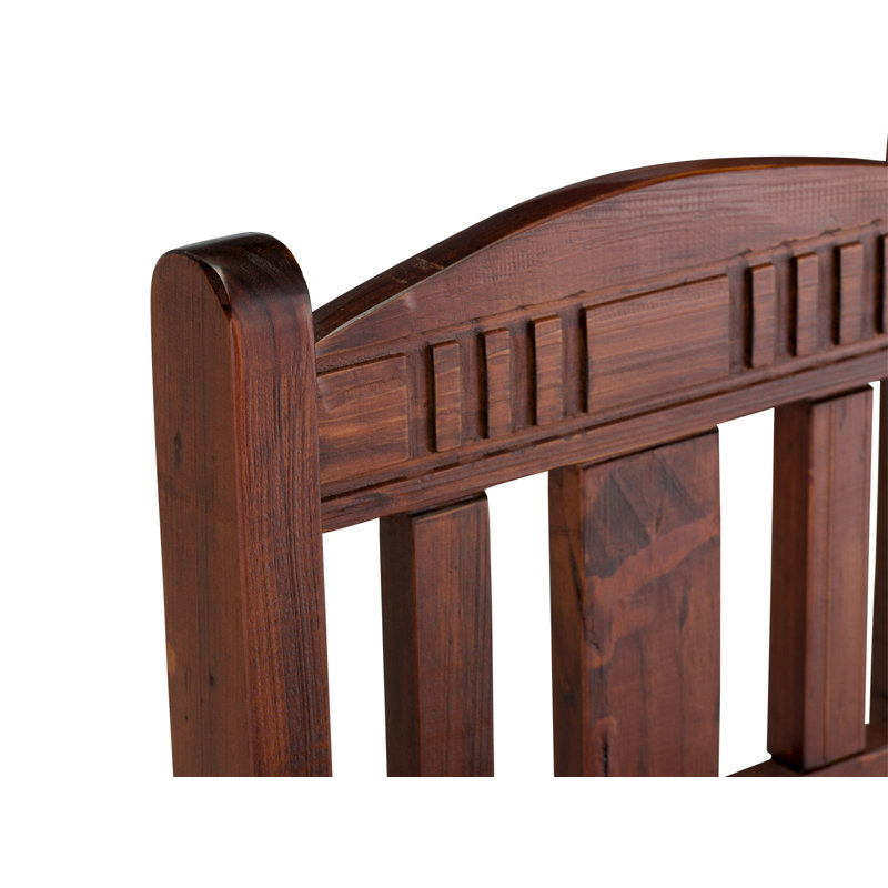Canepa Solid Wood Counter Stool, Brown