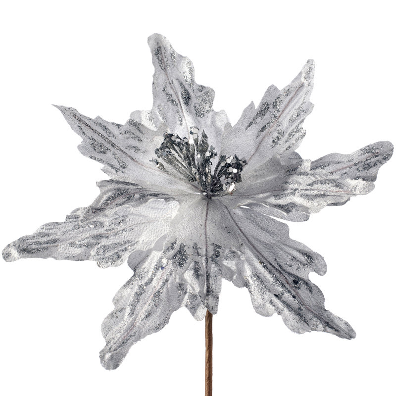 Fabric Poinsettia Arrangement