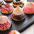 CHEFMADE 2 Piece Carbon Steel Non-Stick Mini 12 Cavity Rectangle Donut Pan Set