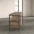 Kemper 2-Drawer TV Stand in Weathered Oak/Antique Silver