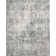 Abstract Area Rug in Grey