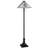 Duvane 2-Light Matte Black Floor Lamp