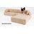 Luxcien 138.5 " Reversible Modular Sectional Sofa-1368738654