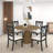 Diartis Round Solid Wood Base Dining Table-396175570