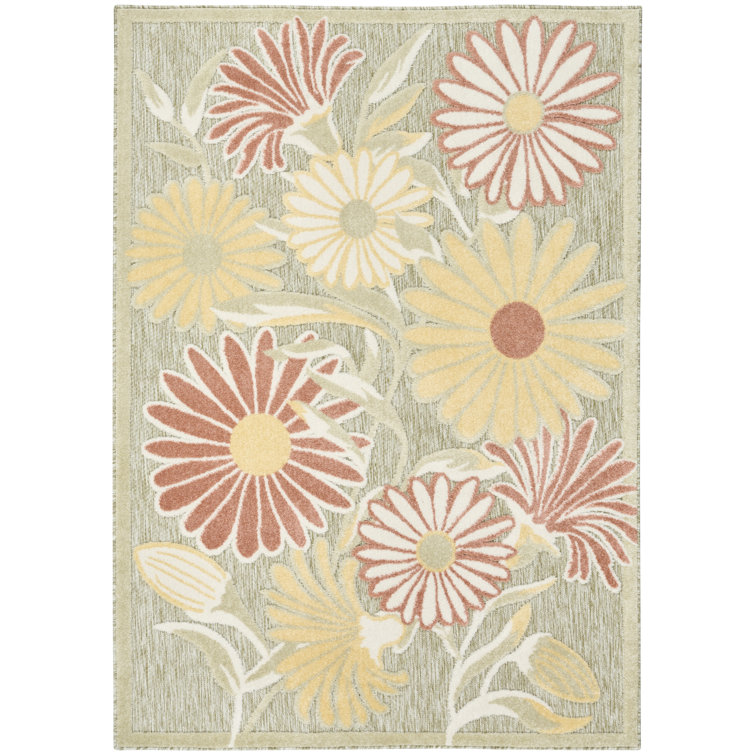 Shila Sage Rose Outdoor Rug