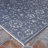 Kraatz Floral Navy Ivory Flatwoven Indoor Outdoor Area Rug-1844499704