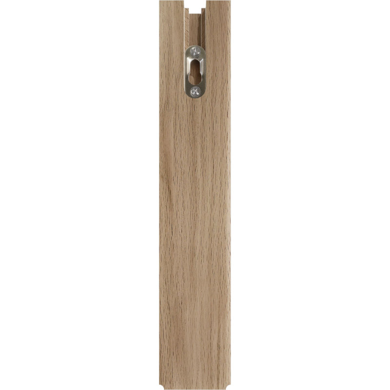 Support en bois Plymouth, Chêne rouge, H 9,5 po x l 1,75 po x P 7,25 po