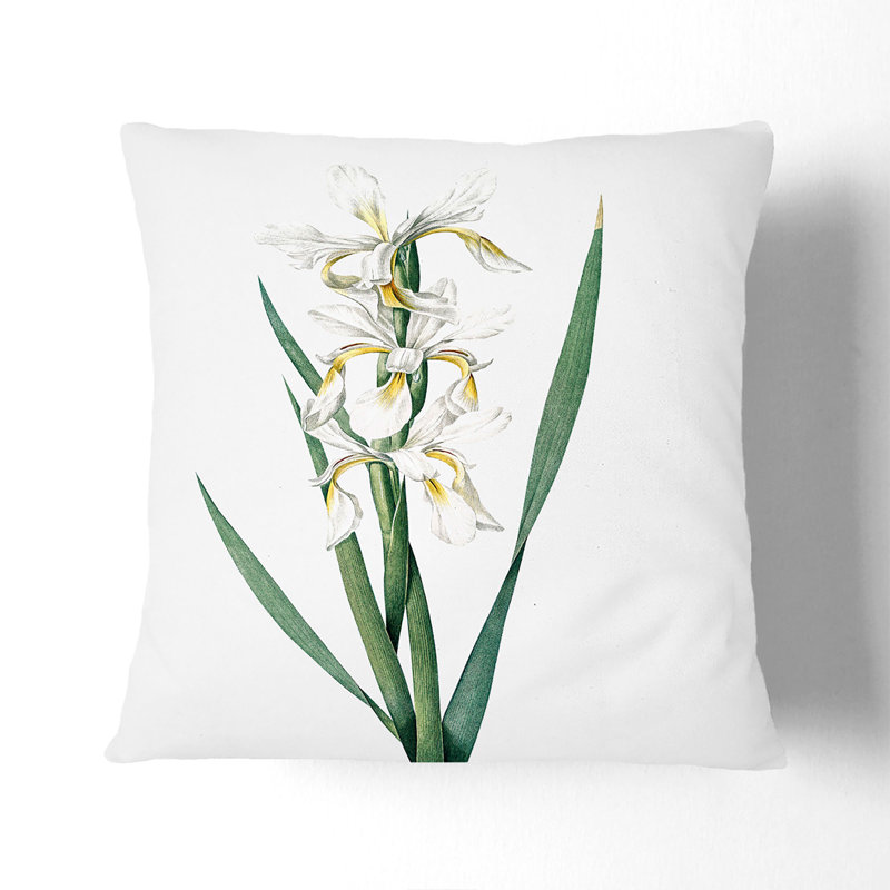 Square Throw Cushion, 40 x 40 cm, White