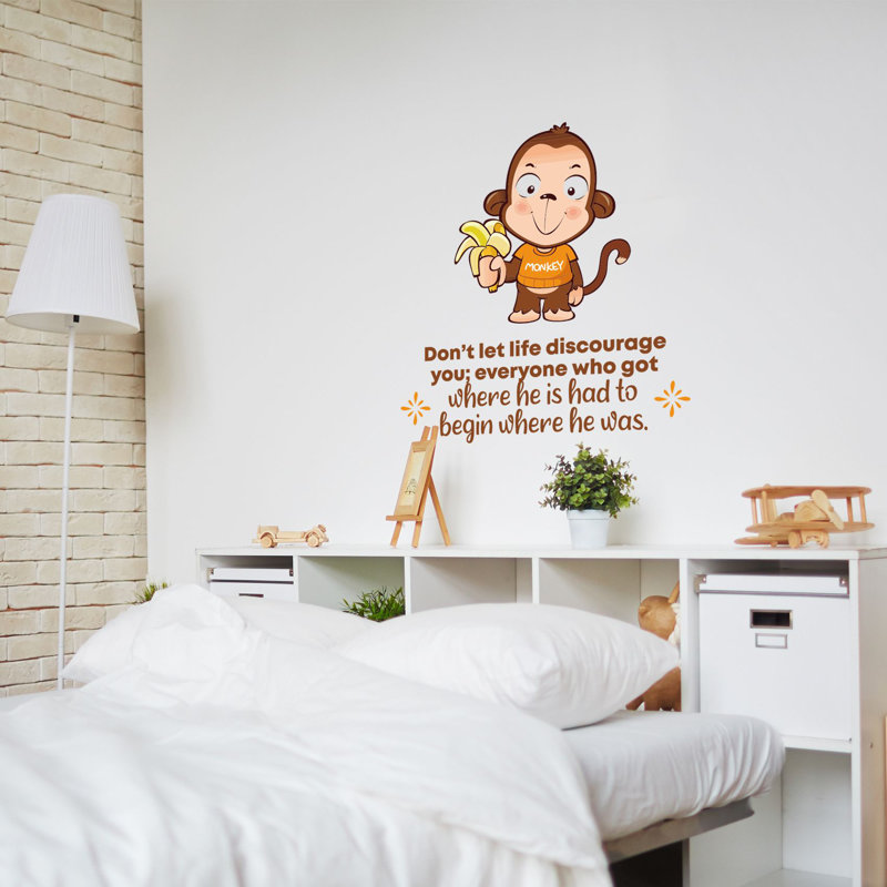 Adhésif mural en vinyle décourageant, H 20 po x l 20 po