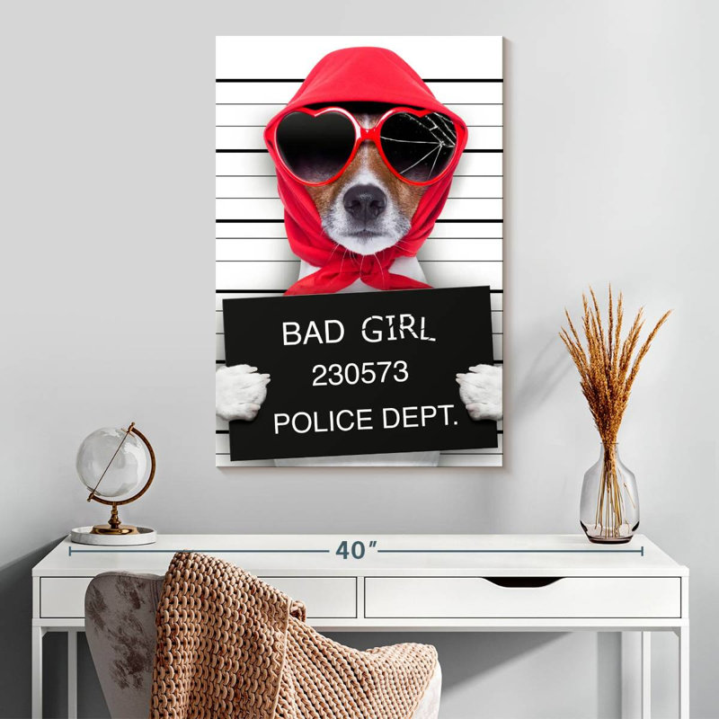 Brampt Bad Girl Pup, H 30 po x l 20 po