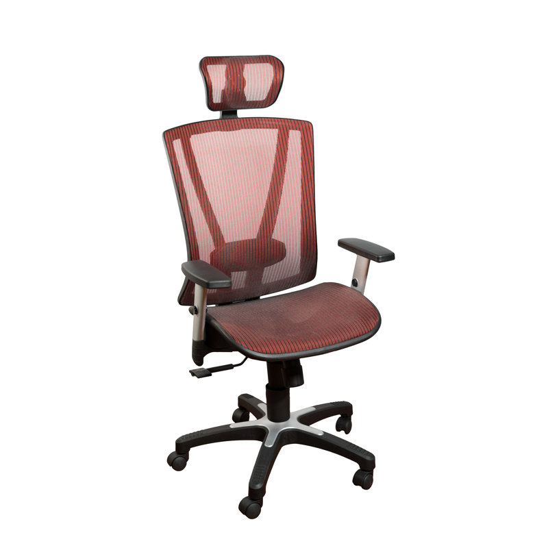Stoltenberg Conference Chair with Headrest, Red