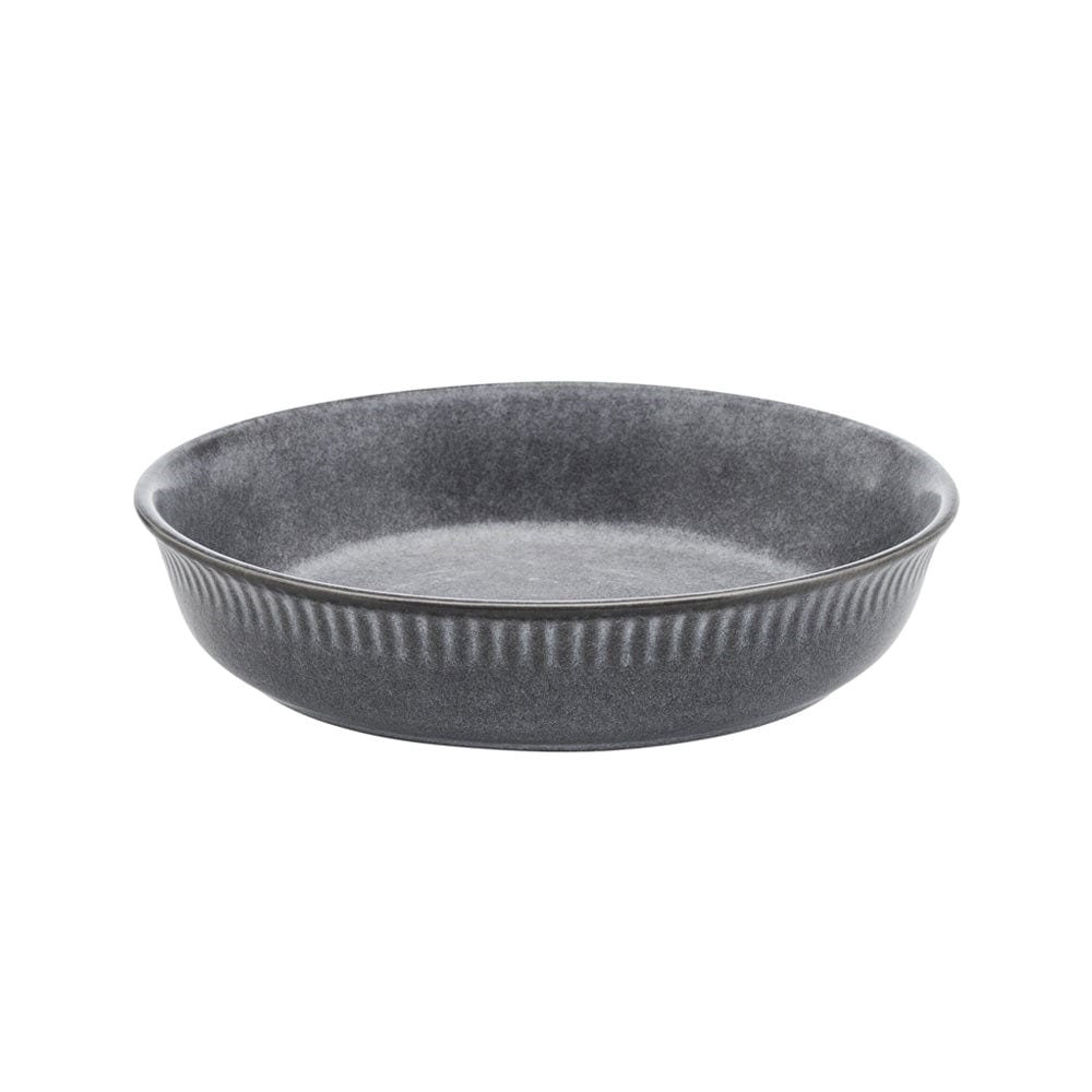 Amara Stoneware Cereal Bowl, Gray