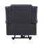 Fauteuil inclinable électrique en microfibre Domana