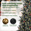 Artificial Christmas Tree Green 129.5 x 129.5 x 240 cm-139971479