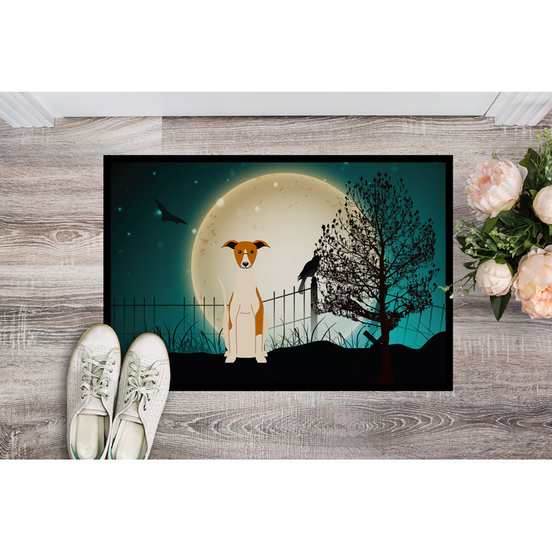 Paillasson Ermond Halloween, Rectangle 1 pi 6 po x 2 pi 3 po