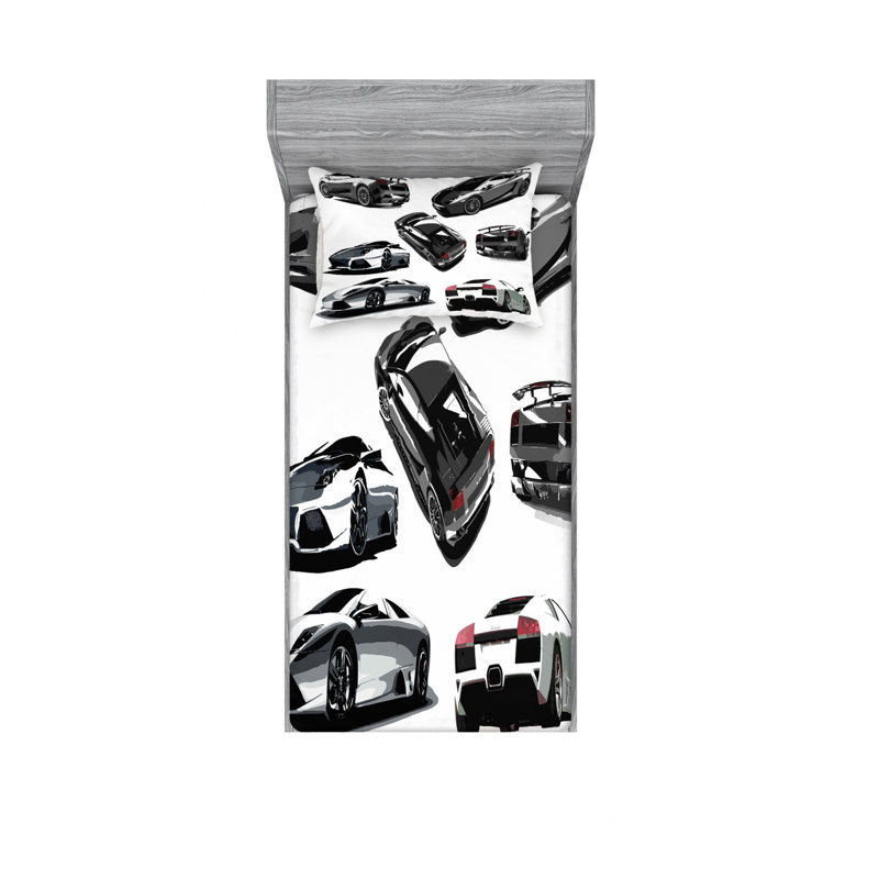Ensemble de draps pour véhicule, Ensemble de draps pour lit simple TG avec drap-hou