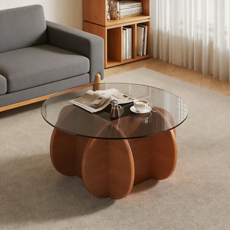 Table basse ronde moderne pour le salon