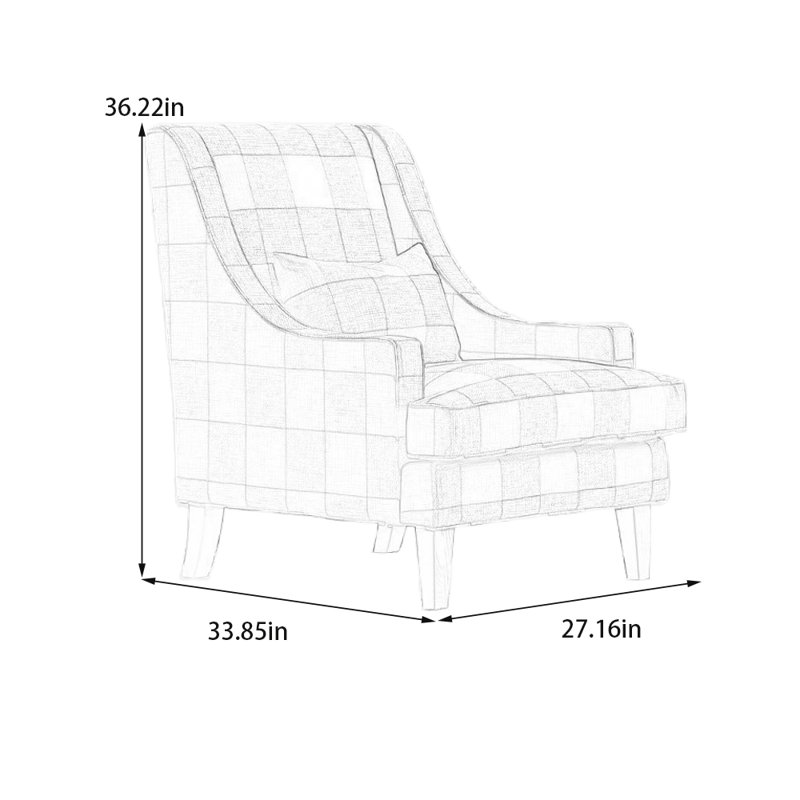 Chaise longue en flanelle ergonomique et confortable