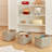 Small Cotton Rope Storage Basket Set Of 3 - 11"X7"X7" Perfect Woven Baskets For Storage, Ideal Storage Baskets For Organizing Toys, Towels, And More - Versatile Baskets For Shelves And Home Decor-1829634521