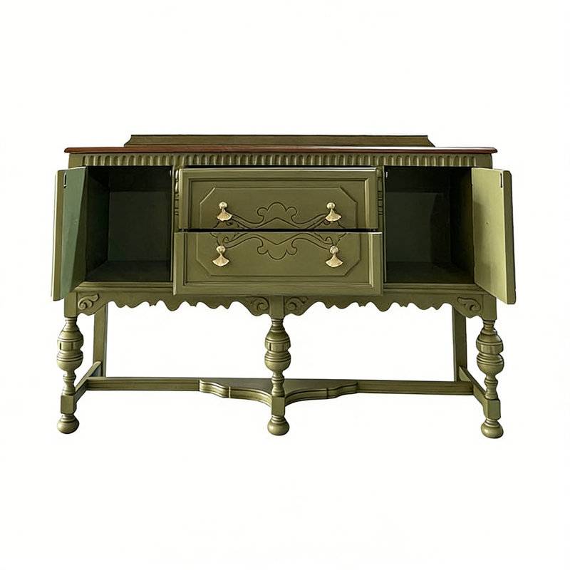 Retro Green Sideboard