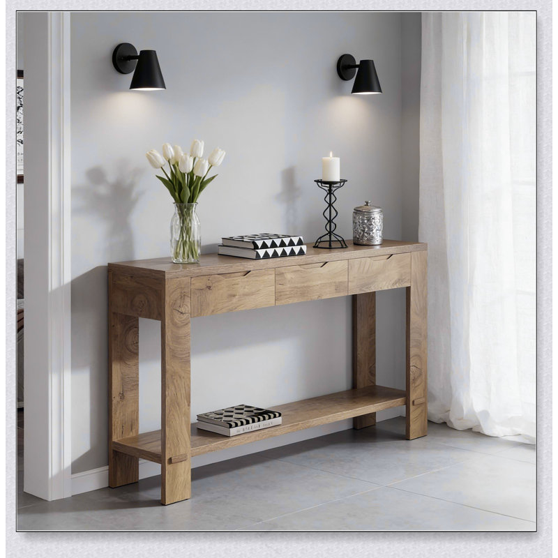 Console Authentic, table de vestibule, organisateur de présentoir