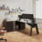 63 inches Executive Desk and 47" lateral File Cabinet, L-Shaped Desk with Storage Shelves and Doors, Modern Business Furniture Desk,Writing Table Computer Desk for Home Office